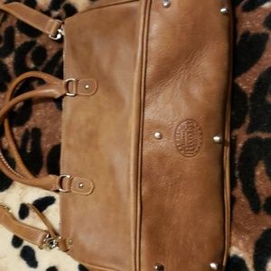Roots genuine leather bag